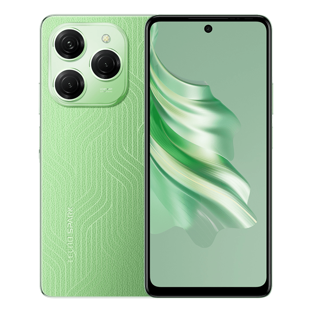 KJ6 SPARK 20 Pro 8/256 Magic Skin Green, 6.8", 20:9, 2460 x 1080 пикселей, 2.2GHz, 8 Core, 8GB RAM, 256GB, up to 1TB flash, 108Mpix+2Mpix+AI/32Mpix, 2 Sim, 4G, BT v5.3, WiFi 802.11 b/g/n, GPS/AGPS, GLONASS,NFC, Type-C, 5000mAh, Android 13, 206g, 164,65 мм